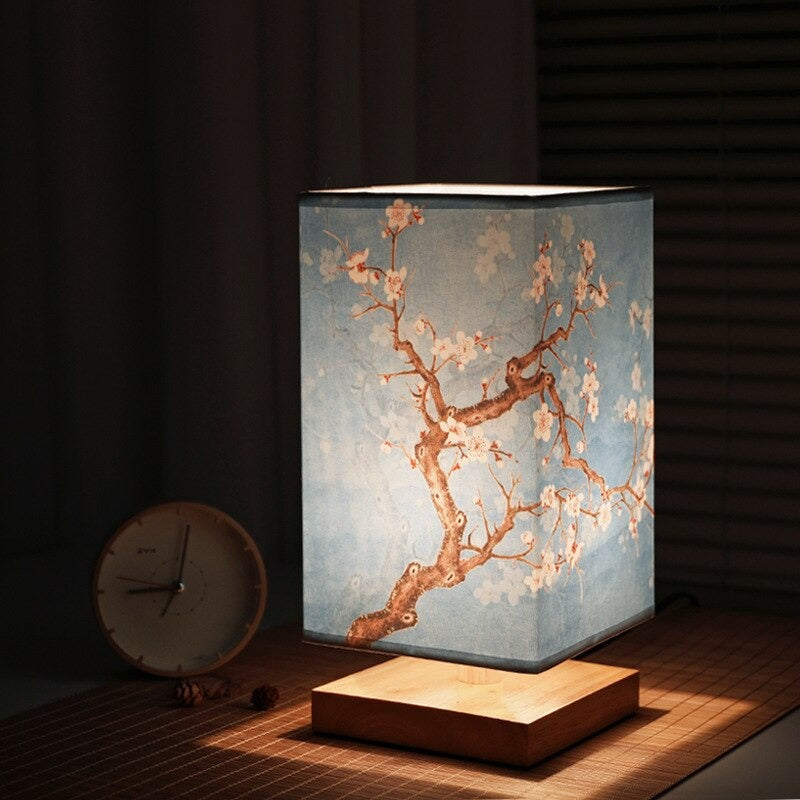 Japanese Scandinavian bedside lamp