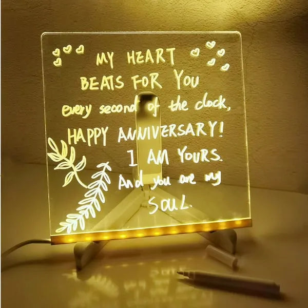 (Early Christmas Sale)-LED Note Board with Colors